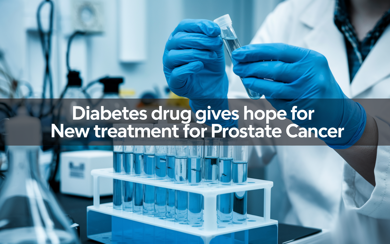 Diabetes drug showing promise in prostate cancer treatment