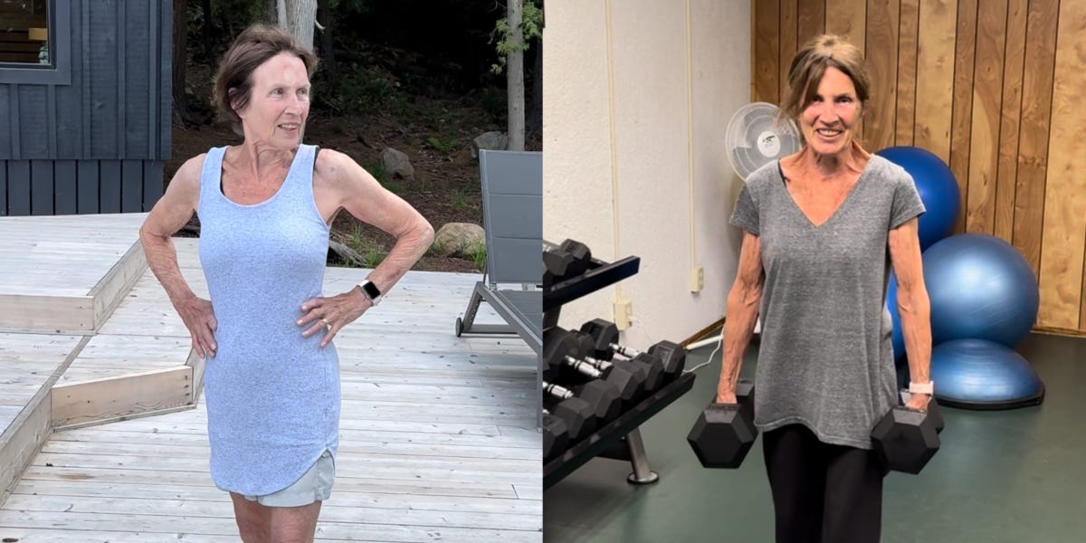 A serene morning walk through a peaceful park