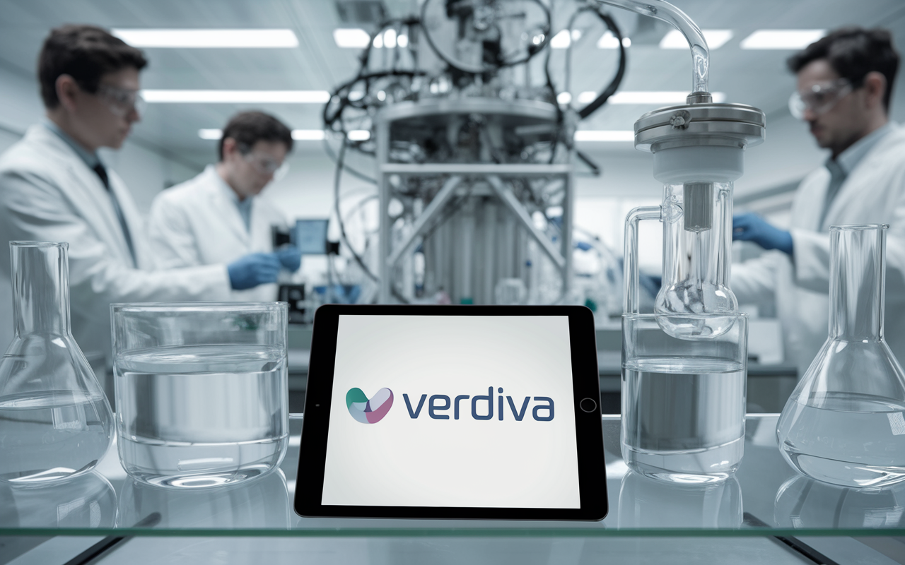 Conceptual image of weight loss and biotech innovation