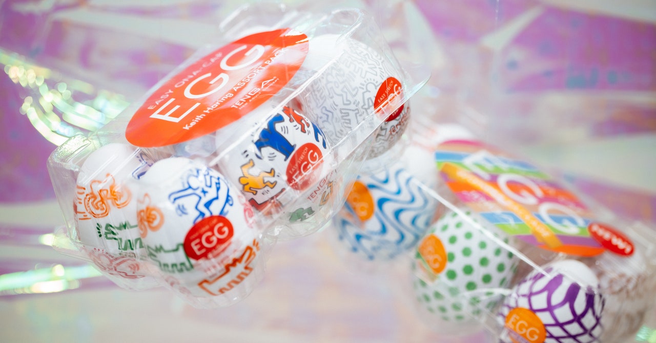 An abstract image of a soothing, egg-shaped object symbolizing relaxation and self-care