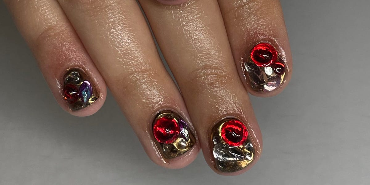 A serene spa setting with hands being pampered, symbolizing self-care and wellness