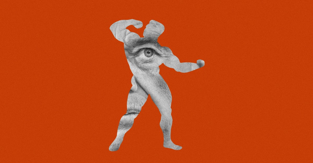 Conceptual image of a wellness journey