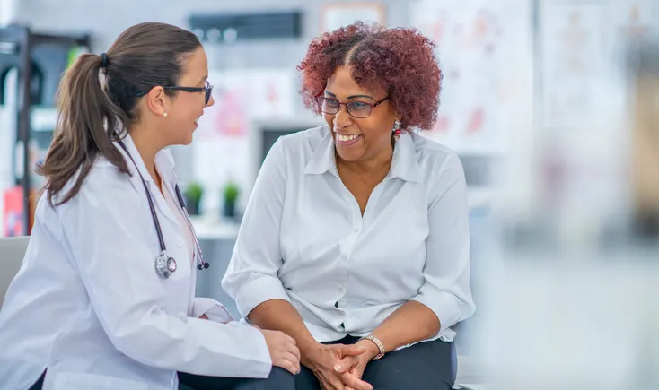 Abstract representation of data integration improving patient care