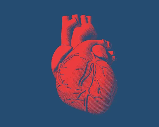 A heart-shaped pill symbolizing innovative cardiovascular medicine
