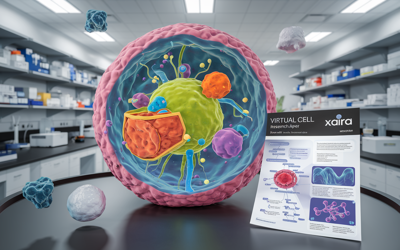 Digital cell composed of binary code and data streams