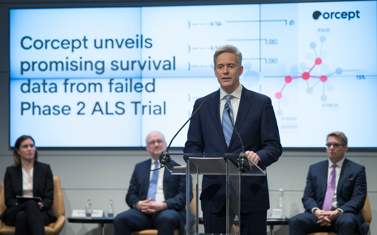 Corcept Therapeutics shares new ALS trial data
