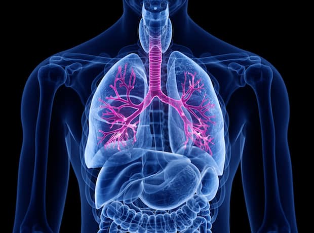 A medical professional administering a new injection to relieve asthma symptoms