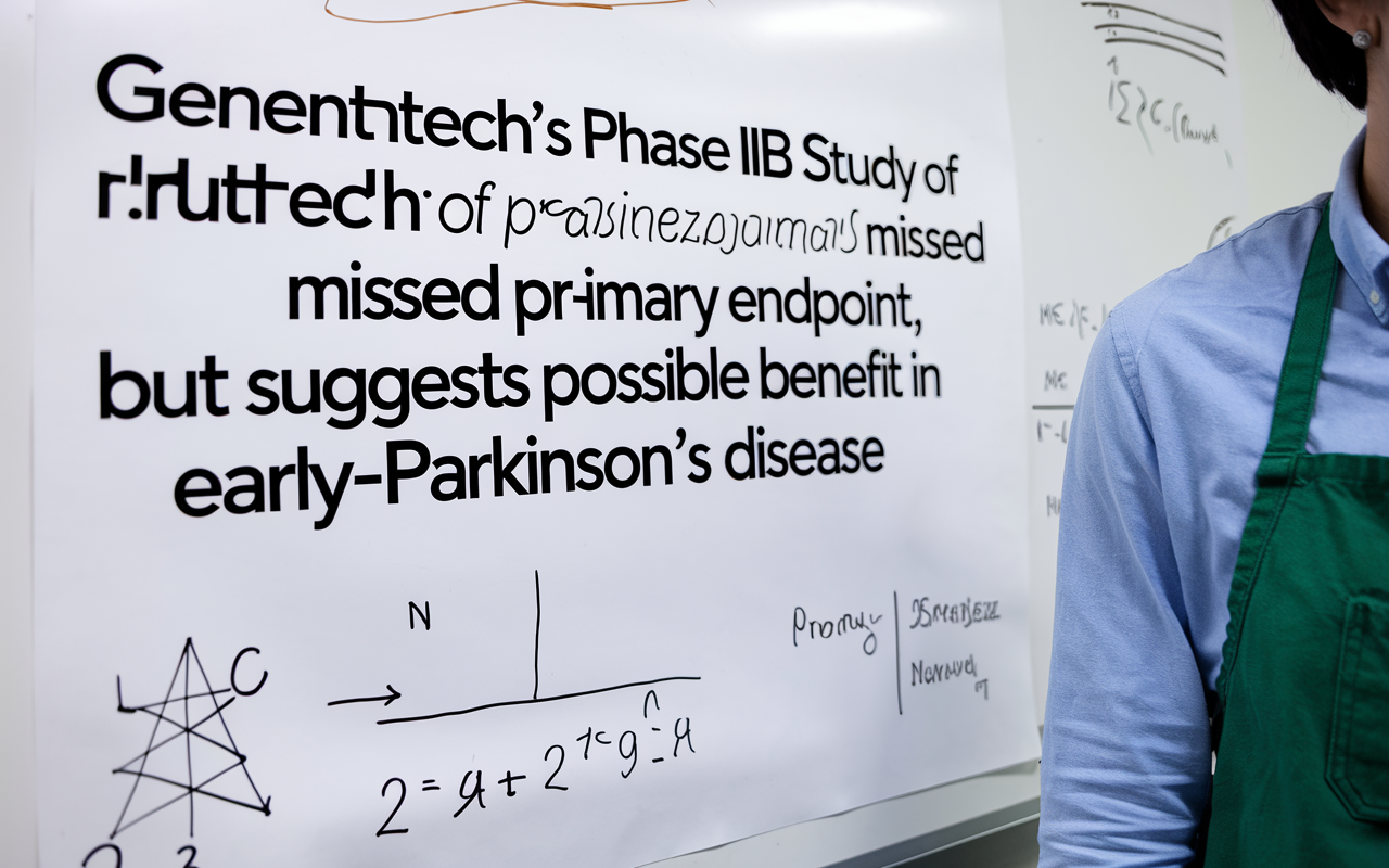 An illustration of hope in early-stage Parkinson's treatment development