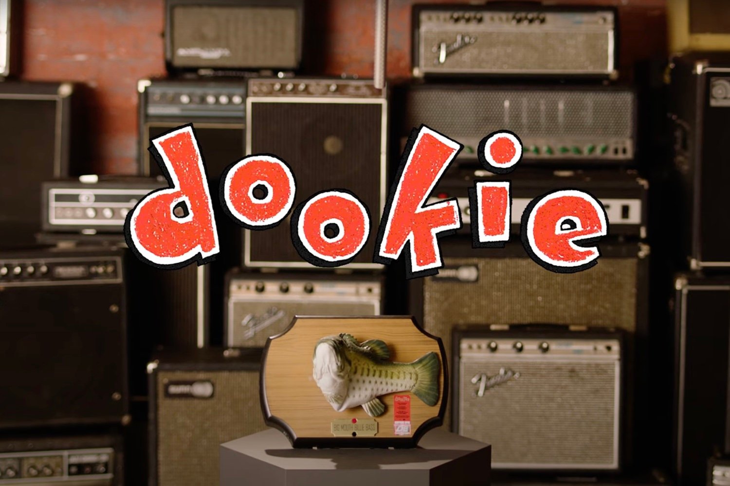 Abstract art of sound waves and musical notes