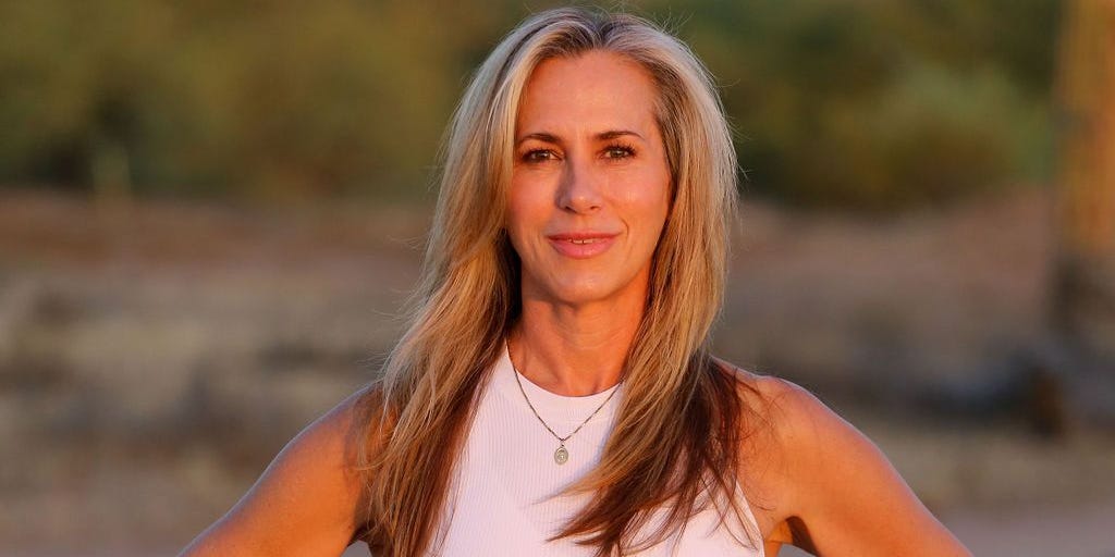 A serene woman practicing healthy habits, surrounded by fresh vegetables and engaging in yoga