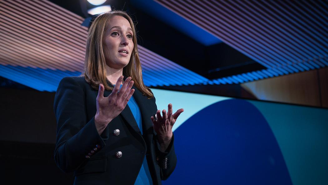 Abstract illustration of a person climbing uphill with weights, symbolizing the struggle against biological instincts