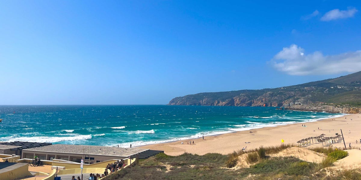 A peaceful village nestled in the Portuguese countryside