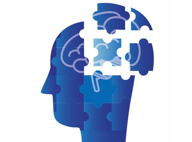Abstract depiction of neurons connecting in the brain, illustrating breakthroughs in dementia research