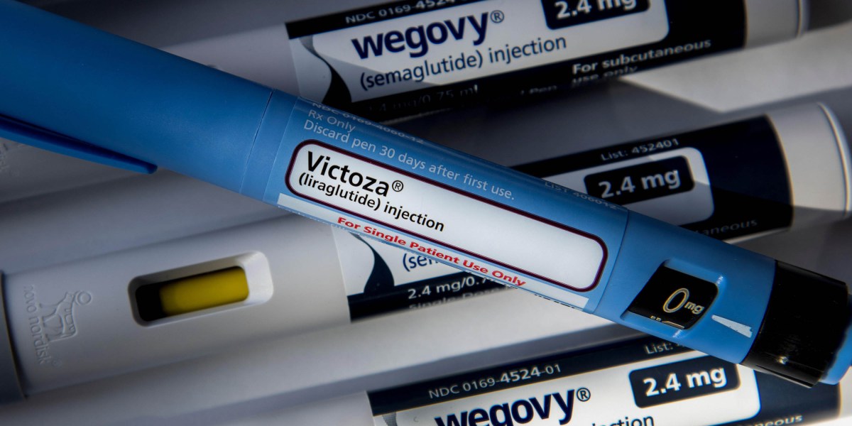 An abstract image of molecules representing advancements in medical treatments