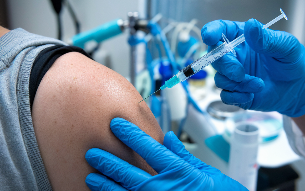 An innovative cancer therapy receiving FDA approval, symbolizing medical advancement