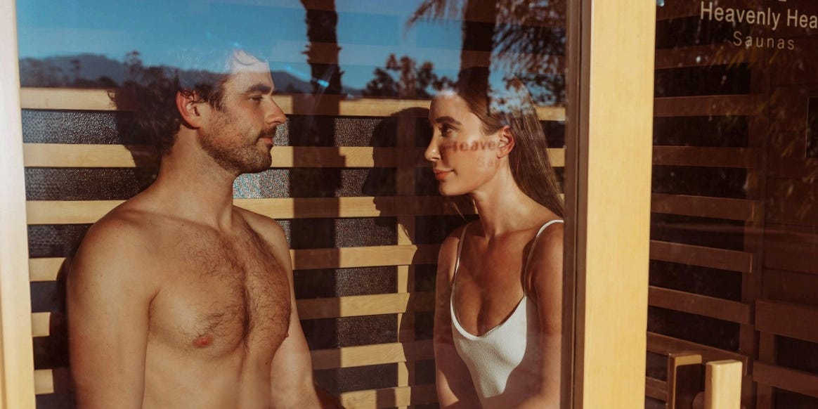 A couple engaging in healthy activities together in harmony