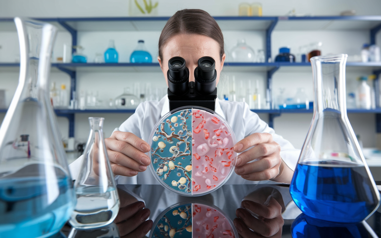 A visualization of a DNA strand intertwined with a ticking clock, symbolizing the connection between genetics and aging