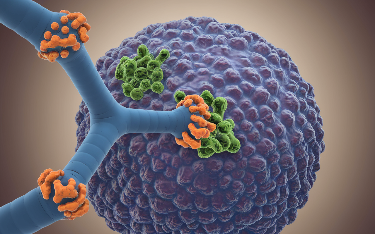 Advanced laboratory equipment symbolizing cutting-edge cancer research