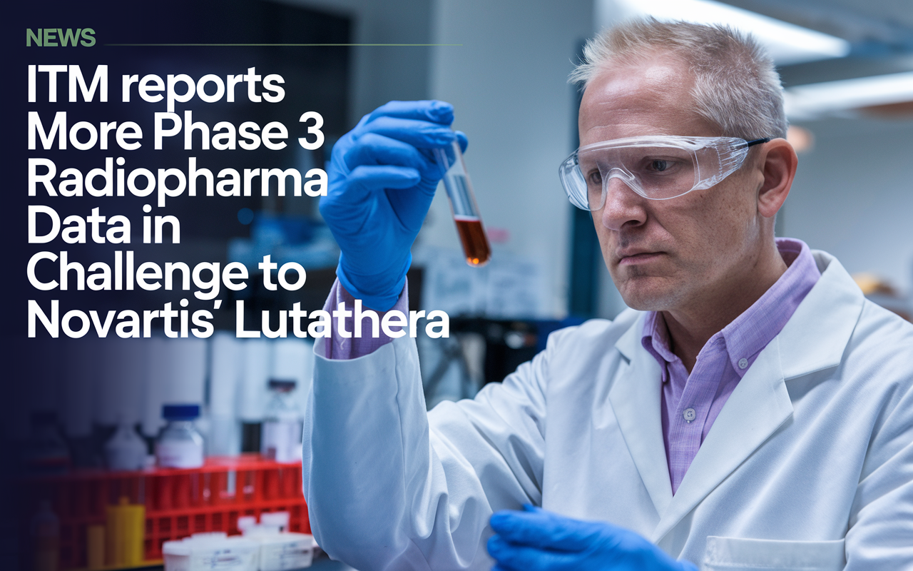 ITM's radiopharmaceutical targeting cancer cells
