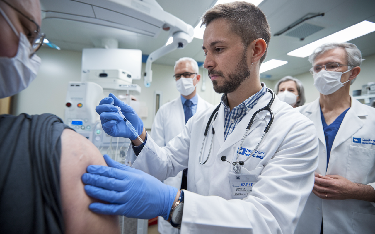 Conceptual image of a therapeutic cancer vaccine