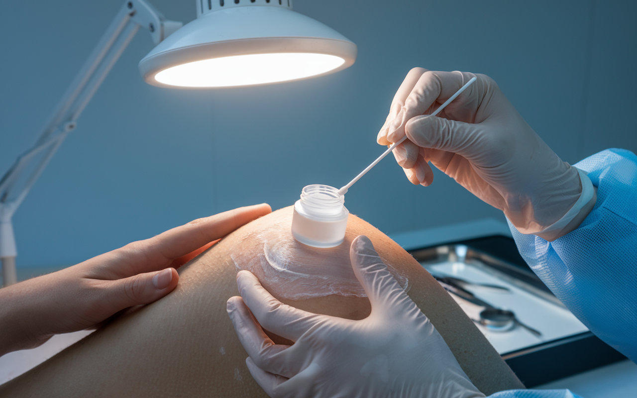 Topical immunotherapy application