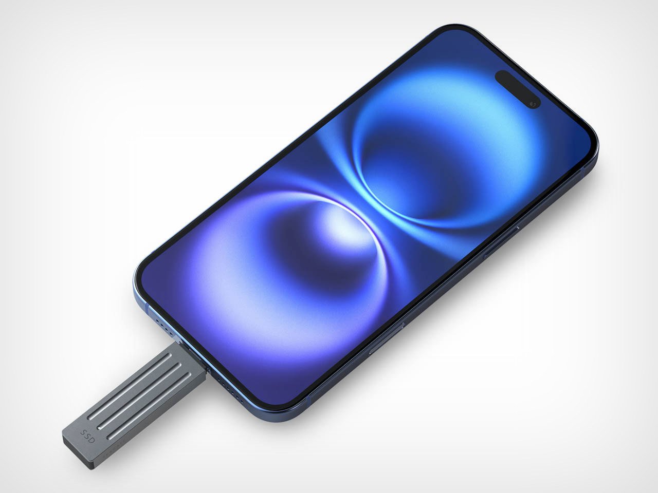 Ultra-compact SSD for portable and efficient data management