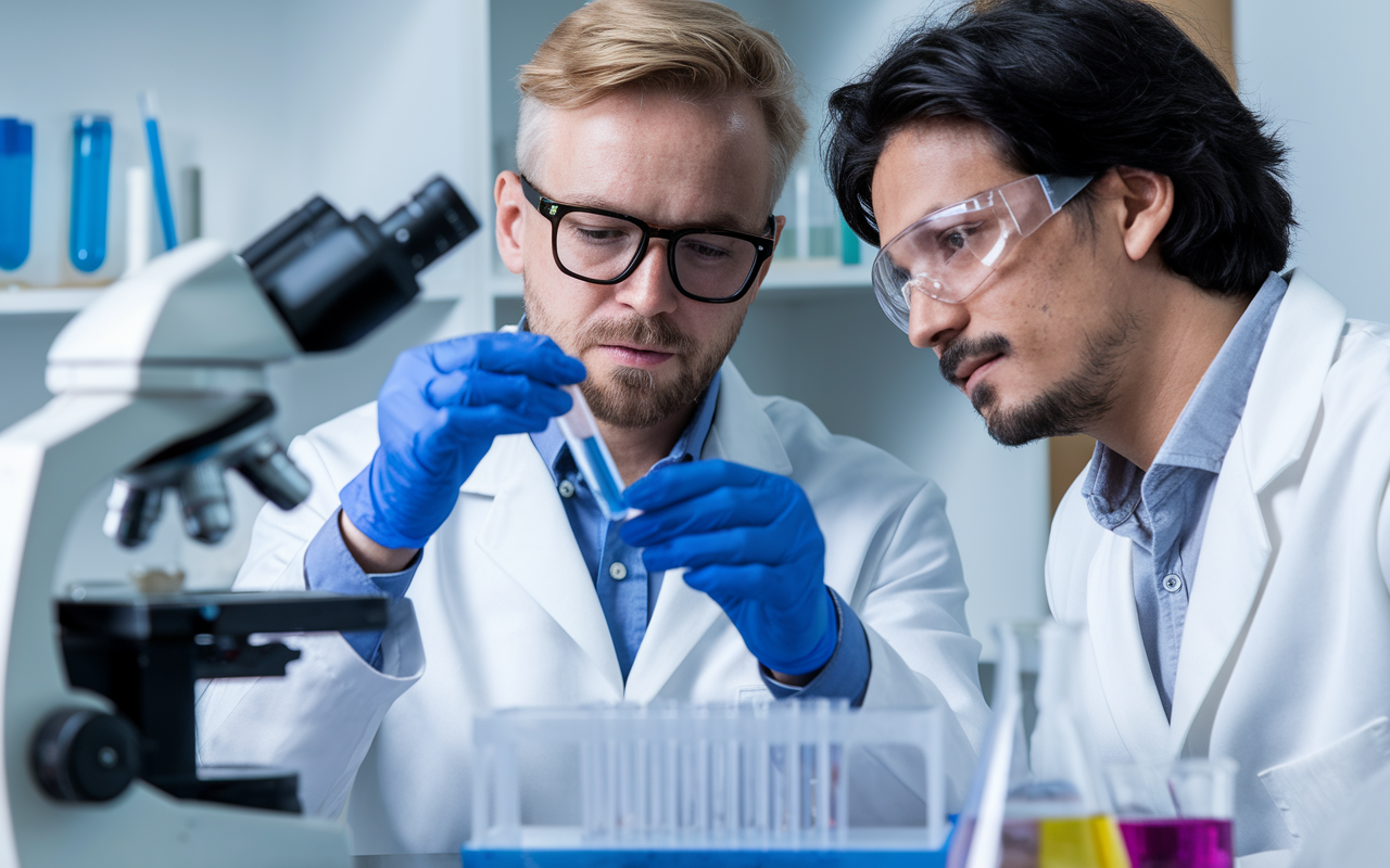 Abstract representation of gene therapy collaboration