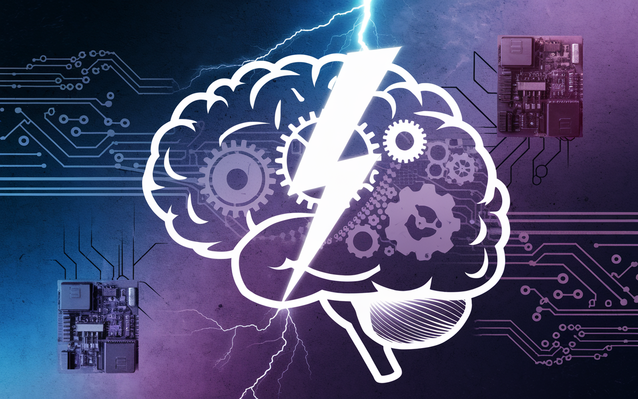 Abstract image representing neuroscience and innovation