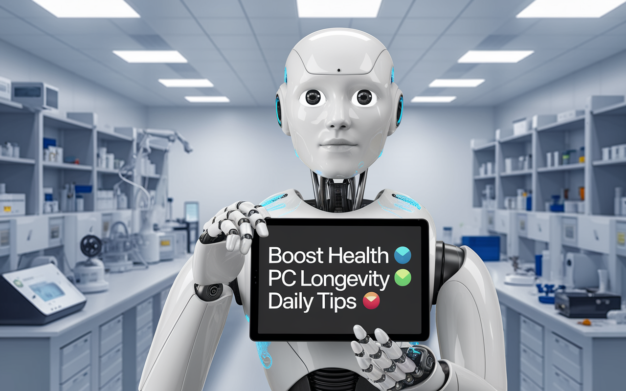 Boost Health 🌟, PC Longevity 🛠️, Daily Tips 🔄