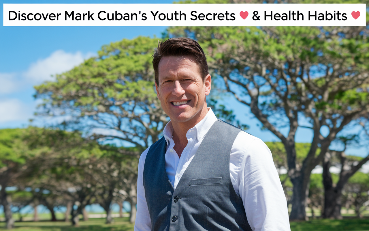 Discover Mark Cuban's Youth Secrets 🎩 & Health Habits 💡