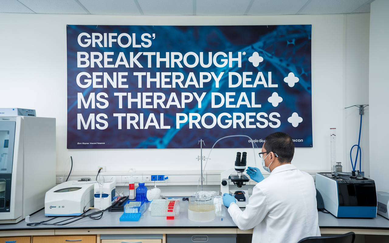 Grifols' Parkinson's Breakthrough 🧠, Gene Therapy Deal 💊, MS Trial Progress 🧪