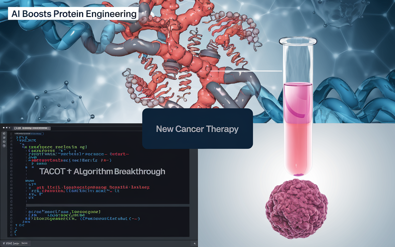 AI Boosts Protein Engineering 🧬, New Cancer Therapy 🎗️, TACIT Algorithm Breakthrough 🧪