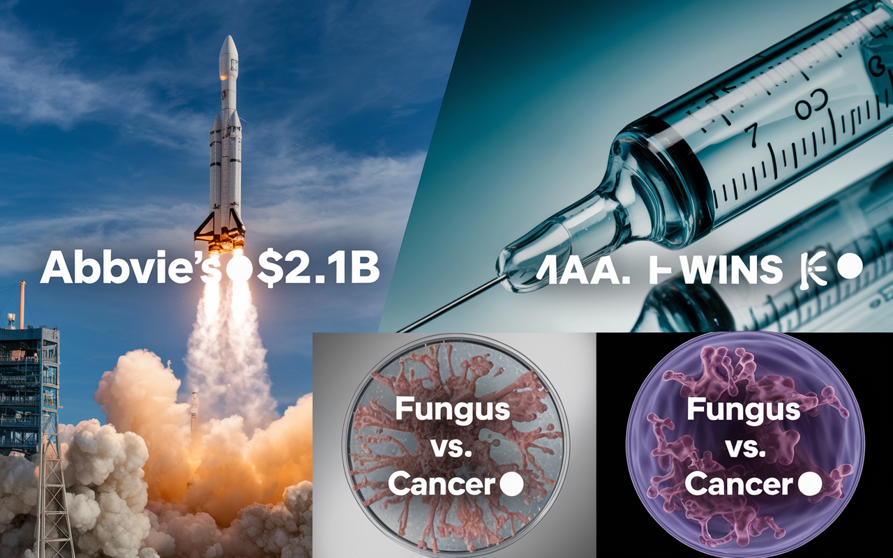
AbbVie’s $2.1B CAR-T Leap 🚀, mRNA Flu Wins 💉, Fungus vs. Cancer 🧪
