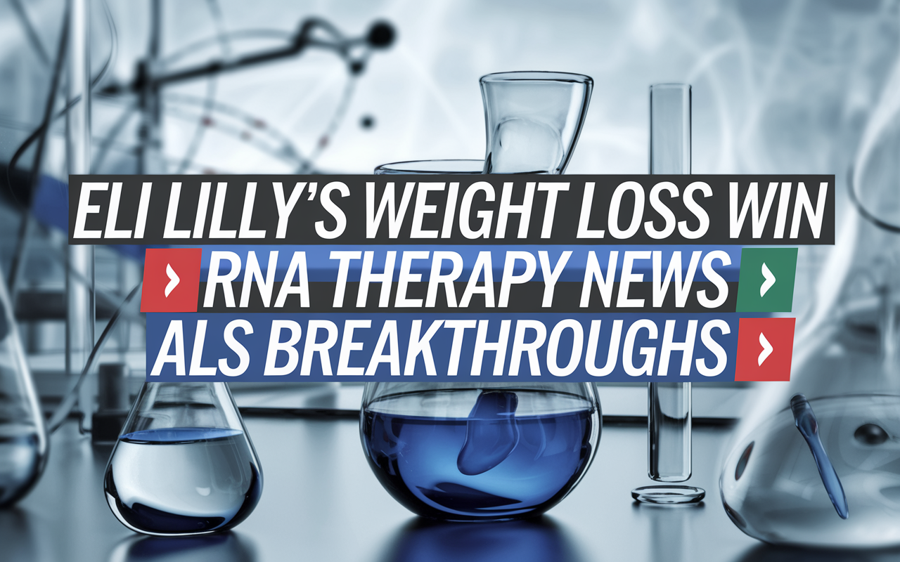 Eli Lilly's Weight Loss Win 🏆, RNA Therapy News 🧬, ALS Breakthroughs 💡