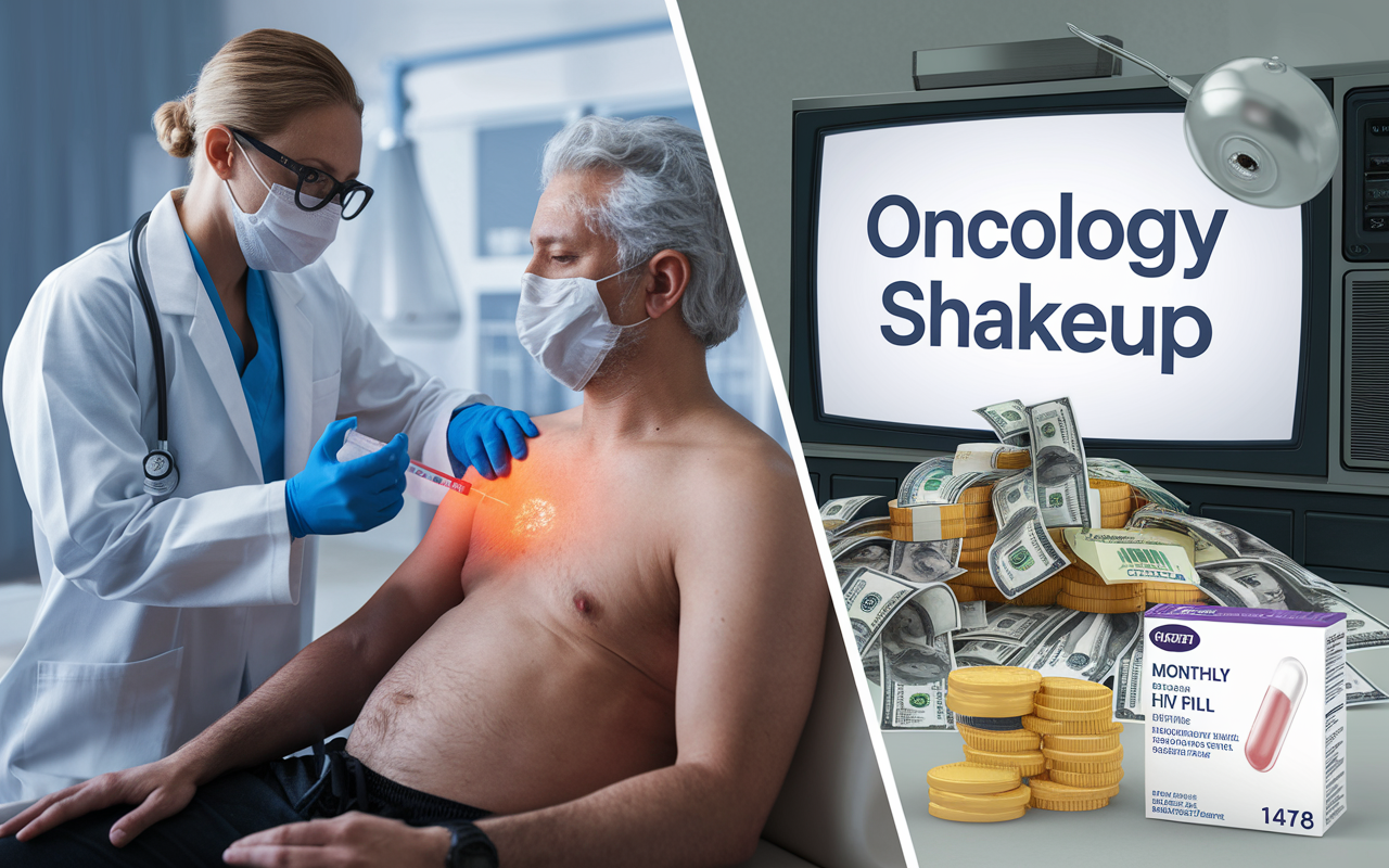 🚀 Breakthrough Obesity Shot, Oncology Shakeup 💰, Monthly HIV Pill 🧬