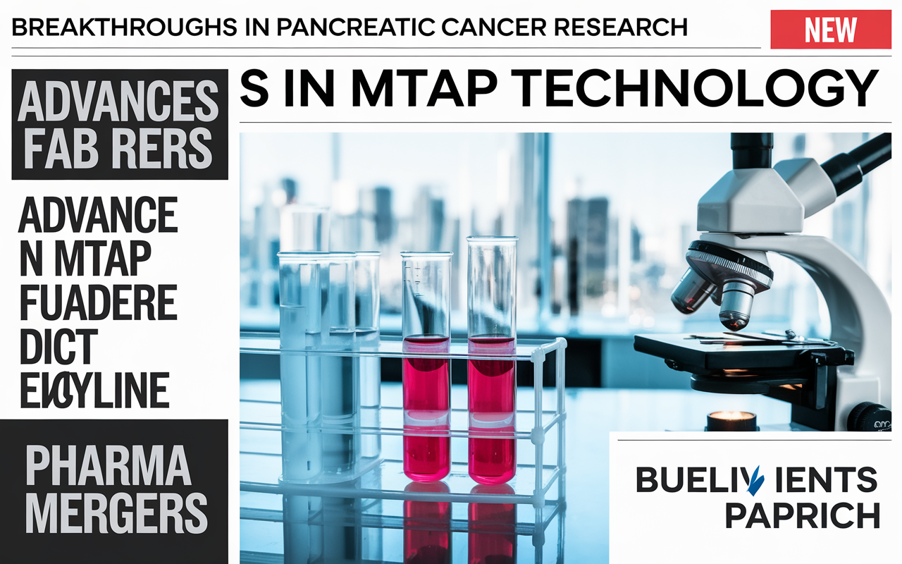 🚀 Breakthroughs in Pancreatic Cancer, MTAP Advances 🧬, Pharma Mergers 🤝