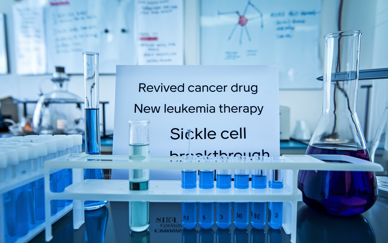 🧪 Revived Cancer Drug, 💊 New Leukemia Therapy, 🧬 Sickle Cell Breakthrough