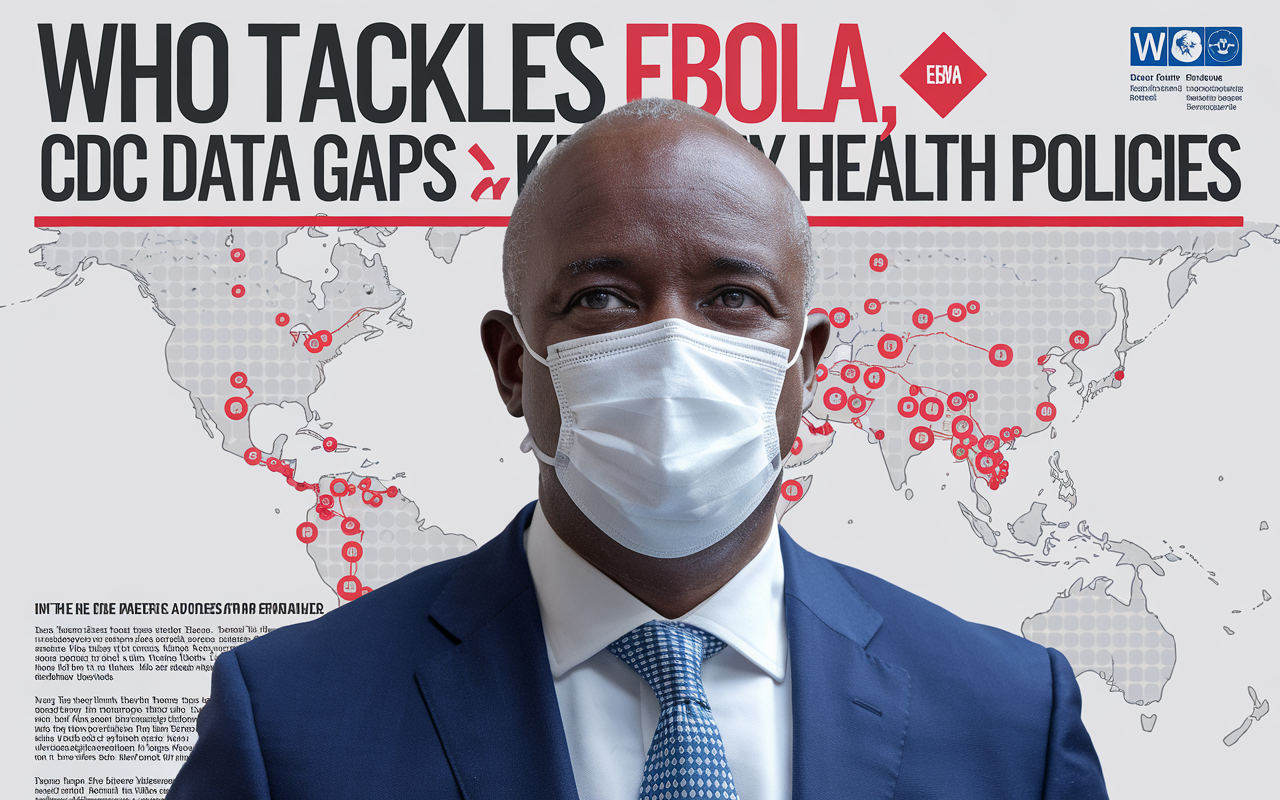 
WHO Tackles Ebola 🌍, CDC Data Gaps 🕵️‍♂️, Key Health Policies 📰

