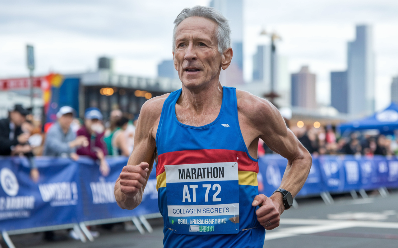 🏃‍♂️ Marathon at 72, Collagen Secrets 🌿, Healthy Habits 📝