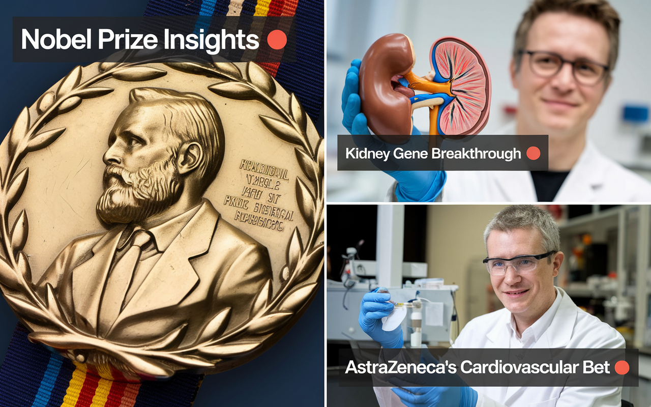 Nobel Prize Insights 🏆, Kidney Gene Breakthrough 🚀, AstraZeneca’s Cardiovascular Bet 💰
