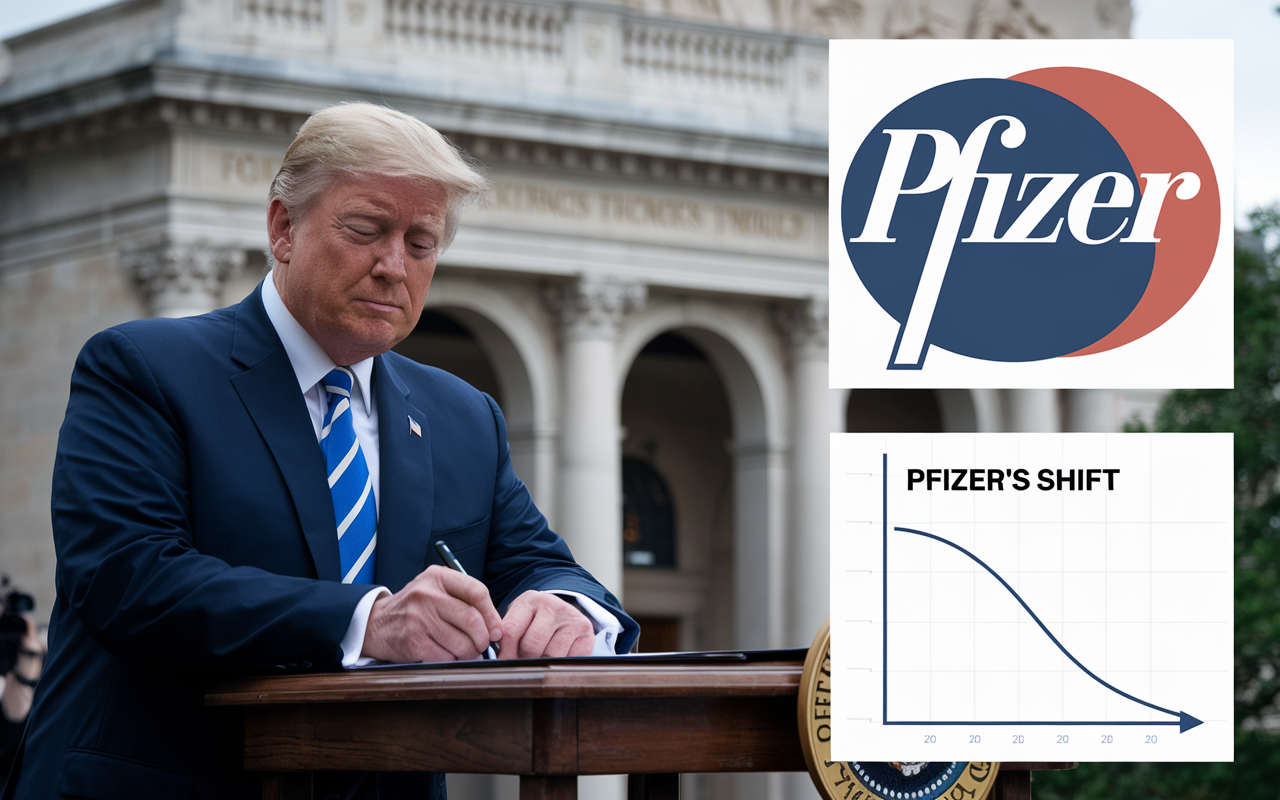 Trump's Drug Order 🏛️, Pfizer's Shift 💊, Funding Low 📉