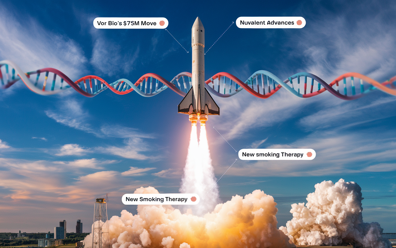 Vor Bio's $175M Move 🚀, Nuvalent Advances 🧬, New Smoking Therapy 💡