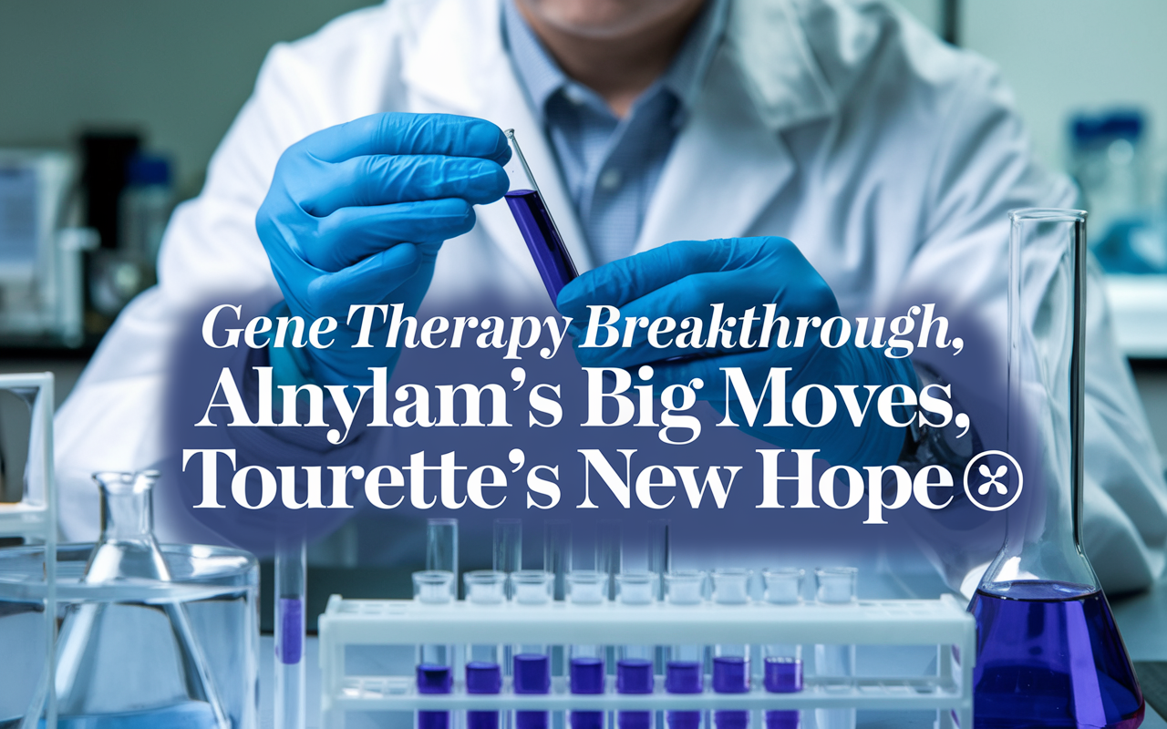 🧬 Gene Therapy Breakthrough, Alnylam's Big Moves, Tourette's New Hope 💊