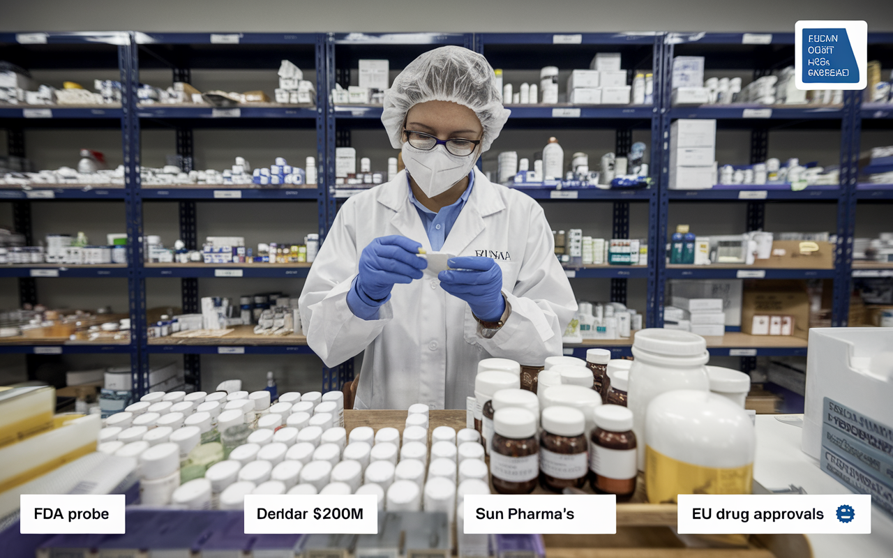 FDA Probe 👀, Sun Pharma’s $200M 💰, EU Drug Approvals 🌍