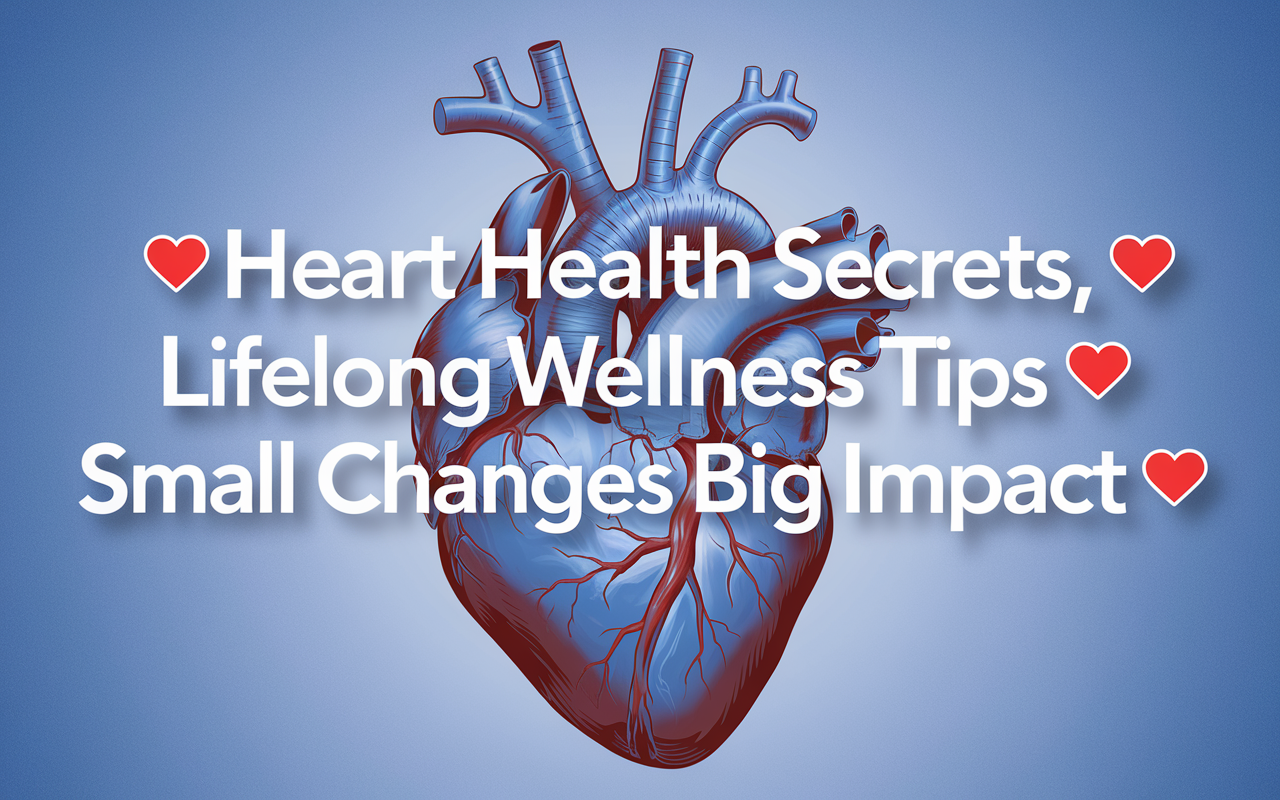 ❤️ Heart Health Secrets, Lifelong Wellness Tips 🛠️, Small Changes Big Impact 🌟