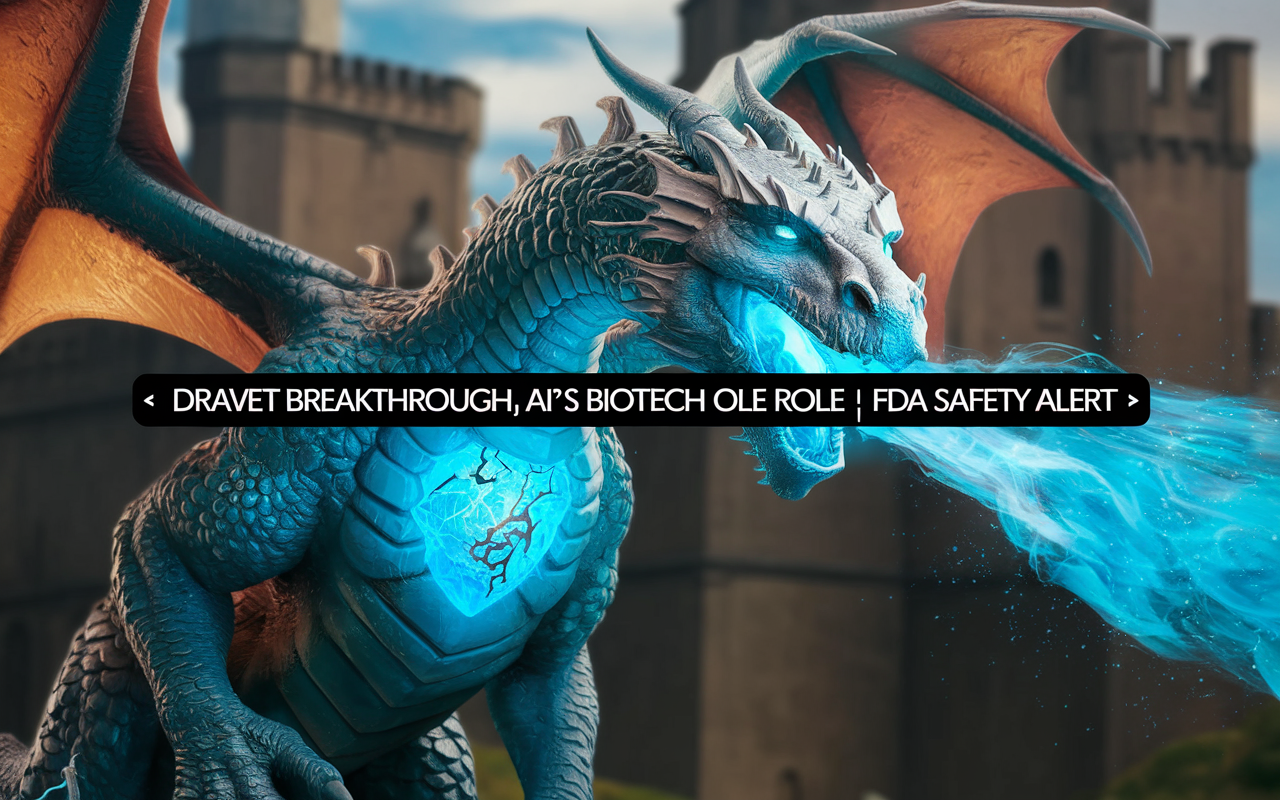 🧬 Dravet Breakthrough, AI's Biotech Role 🤖, FDA Safety Alert ⚠️