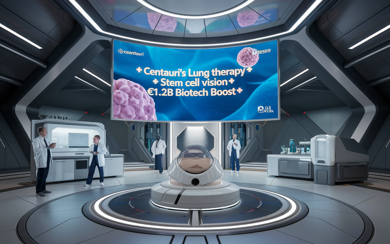 Centauri's Lung Therapy 🌟, Stem Cell Vision💡, €1.2B Biotech Boost💰