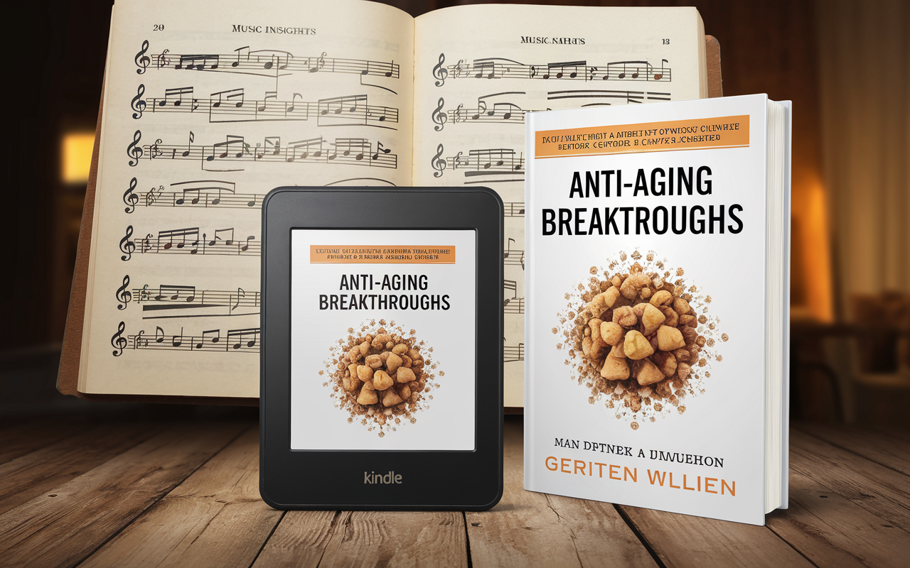 Anti-Aging Breakthroughs 🧪, Kindle Learning 📖, Music Insights 🎵