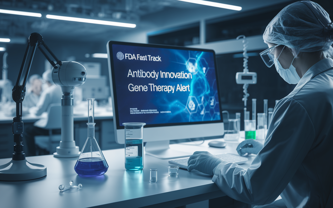 FDA Fast Track 🚀, Antibody Innovation 🧬, Gene Therapy Alert ⚠️