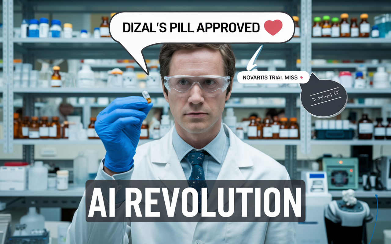 Dizal's Pill Approved 🚀, Novartis Trial Miss 🔍, AI Revolution 🤖